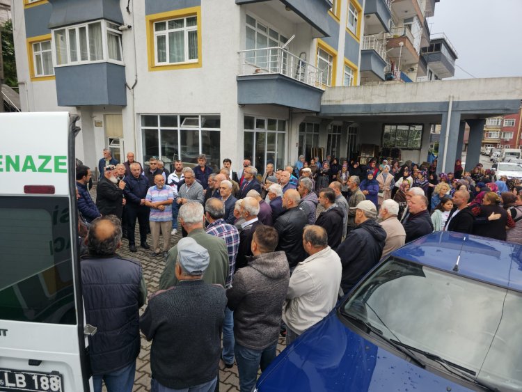 CENAZE MERASİMİNE KATILIM SAĞLADIK...