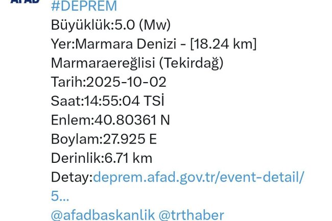 DEPREMDEN ETKİLENEN VATANDAŞLARIMIZA GEÇMİŞ OLSUN DİLEKLERİMİZİ İLETİYORUZ ...