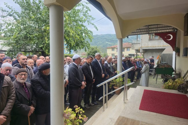 CENAZE MERASİMİNE KATILIM SAĞLADIK...