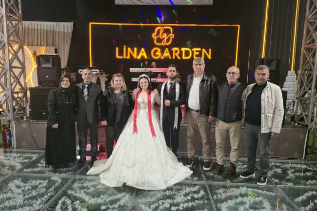 GENÇ ÇİFTİMİZE BİR ÖMÜR BOYU MUTLULUKLAR DİLERİZ