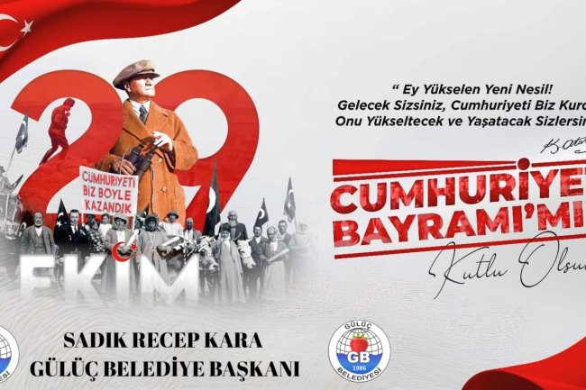 29 EKİM CUMHURİYET BAYRAMIMIZ KUTLU OLSUN