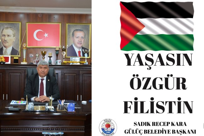 YAŞASIN ÖZGÜR FİLİSTİN...