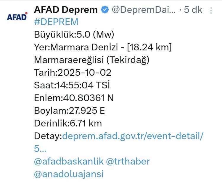 DEPREMDEN ETKİLENEN VATANDAŞLARIMIZA GEÇMİŞ OLSUN DİLEKLERİMİZİ İLETİYORUZ ...