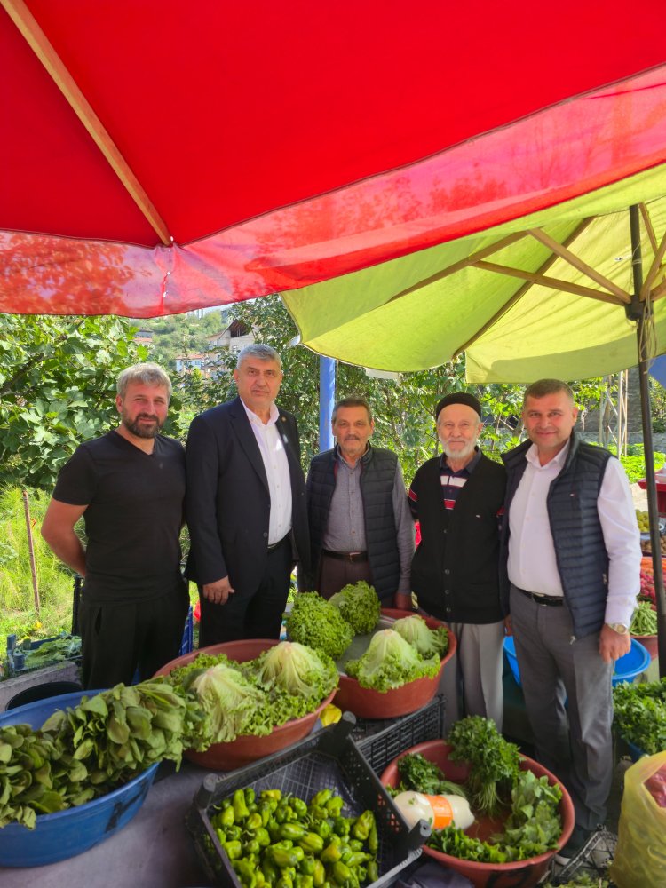 GÜLÜÇ PAZARYERİNİ ZİYARETTE BULUNDUK...