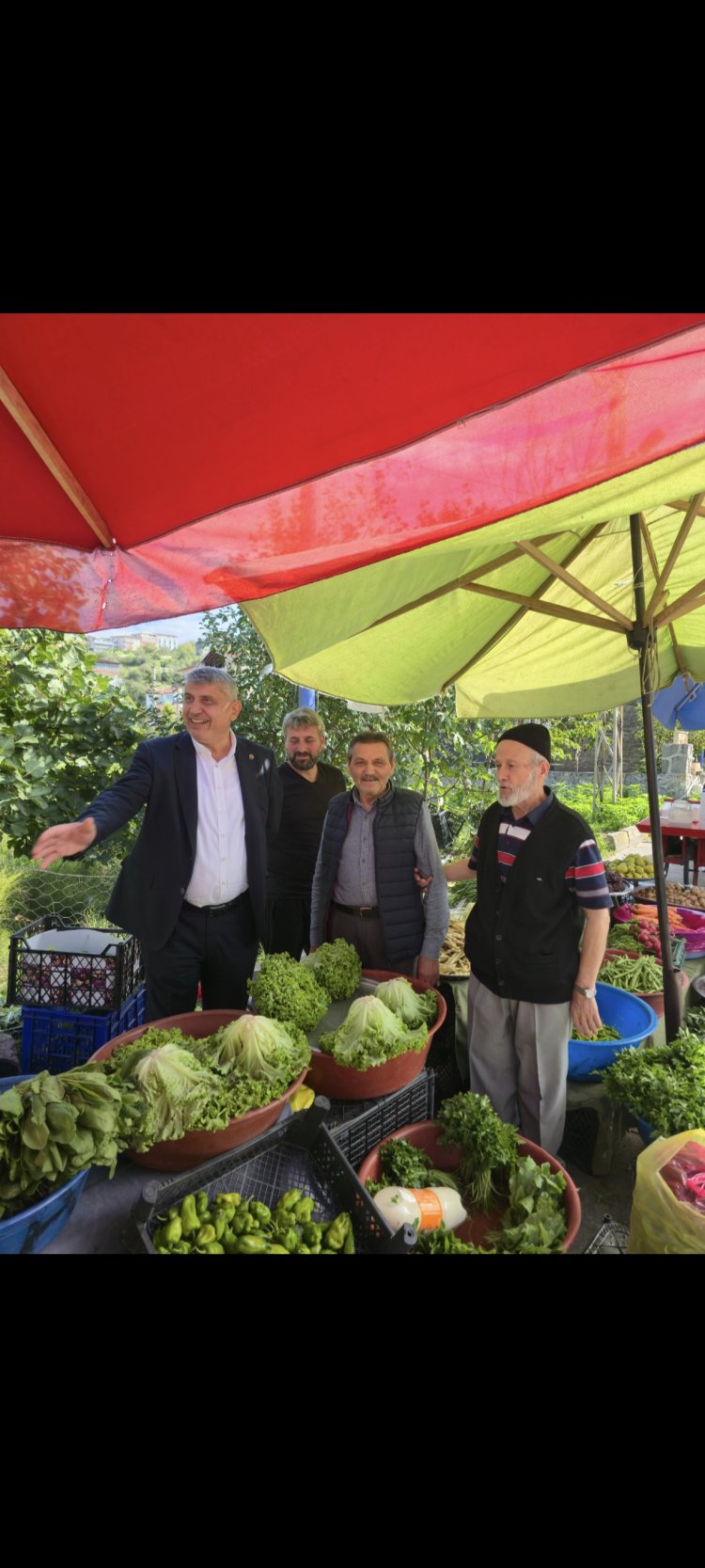 GÜLÜÇ PAZARYERİNİ ZİYARETTE BULUNDUK...
