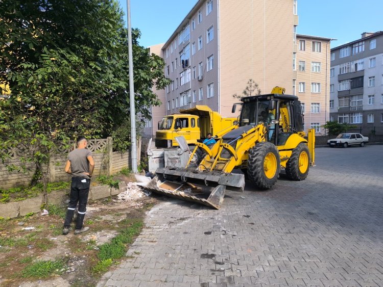 GÜLÜÇ’TE TEMİZLİK VE HAFRİYAT ÇALIŞMALARI ARALIKSIZ SÜRÜYOR! 