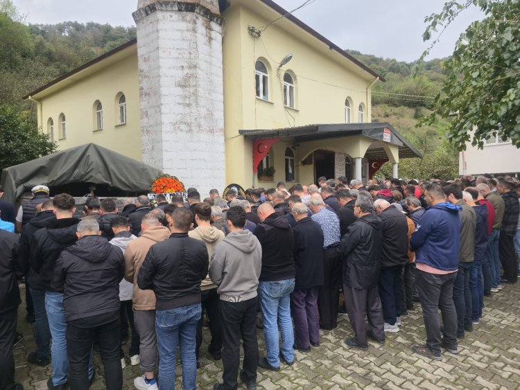 CENAZE MERASİMİNE KATILIM SAĞLADIK...