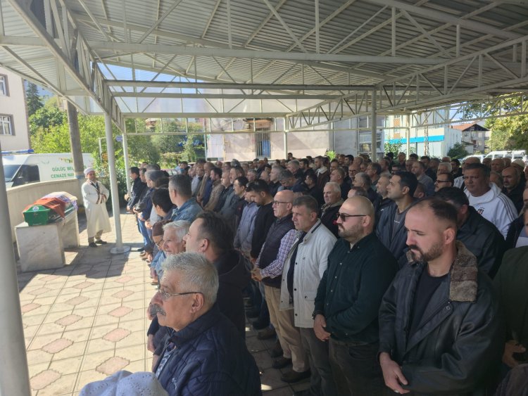 CENAZE MERASİMİNE KATILIM SAĞLADIK