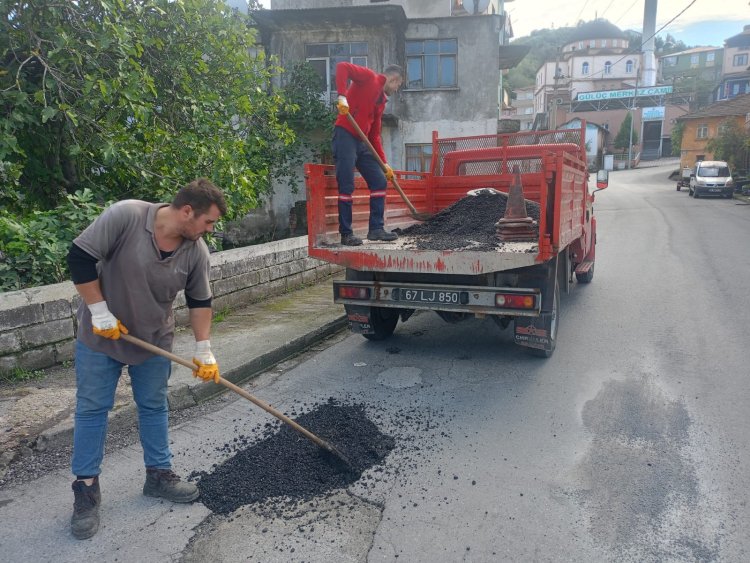 ASFALT ÇALIŞMALARIMIZ DEVAM EDİYOR...