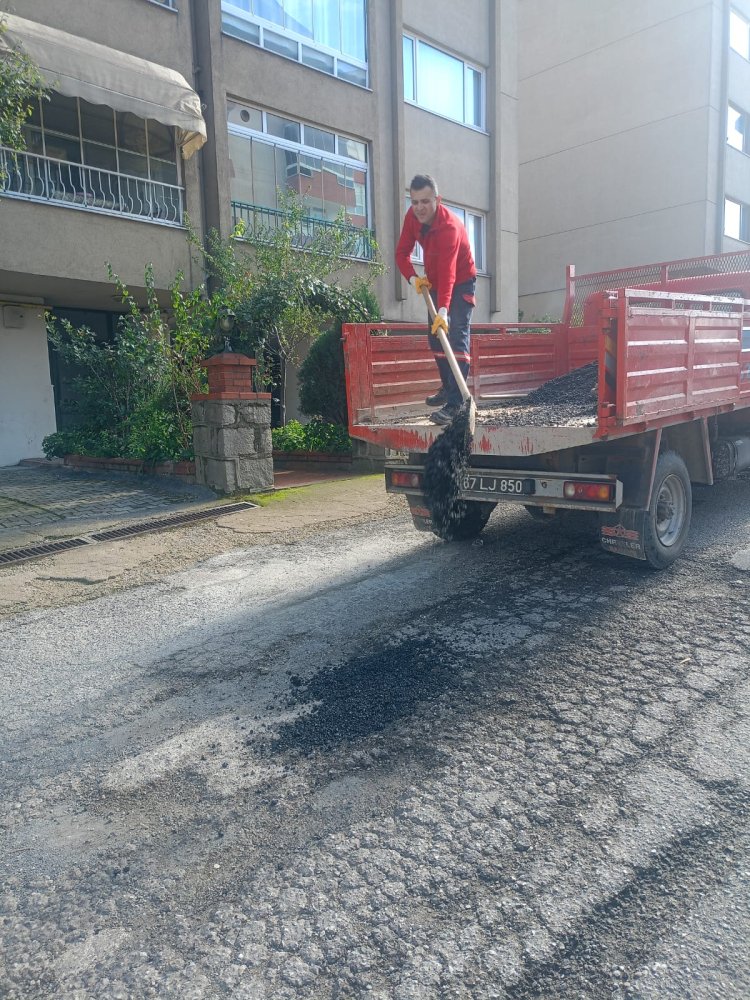 ASFALT ÇALIŞMALARIMIZ DEVAM EDİYOR...