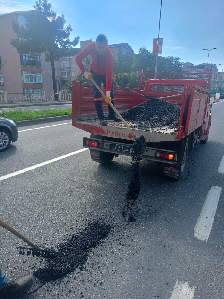 ASFALT ÇALIŞMALARIMIZ DEVAM EDİYOR...