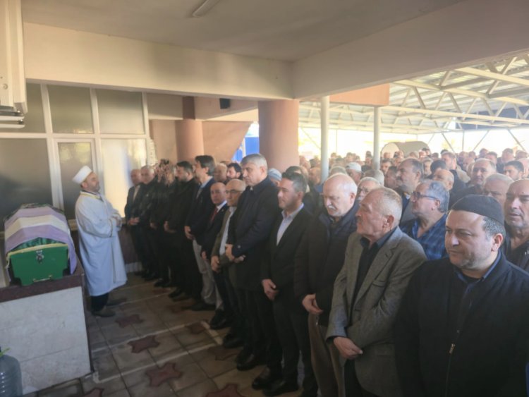 CENAZE MERASİMİNE KATILIM SAĞLADIK...