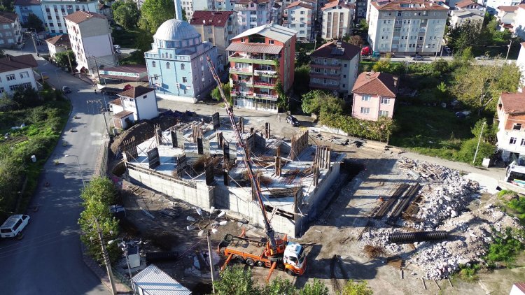 GÜLÜÇ VESİLE DİKMEN İLKOKULU İNŞAATI TÜM HIZIYLA DEVAM EDİYOR...