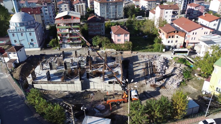GÜLÜÇ VESİLE DİKMEN İLKOKULU İNŞAATI TÜM HIZIYLA DEVAM EDİYOR...