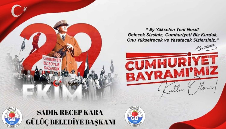 29 EKİM CUMHURİYET BAYRAMIMIZ KUTLU OLSUN