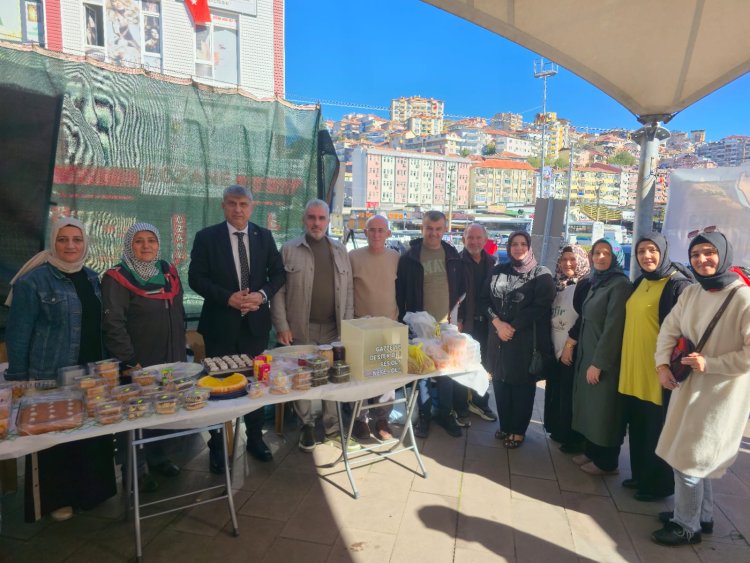 GAZZE'YE DESTEK KERMESİNE KATILIM SAĞLADIK...