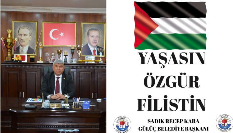YAŞASIN ÖZGÜR FİLİSTİN...