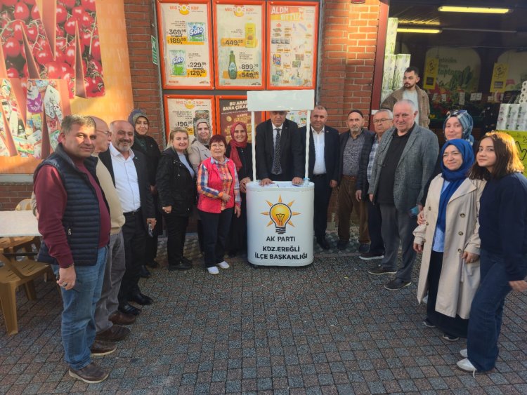 ÜYE ÇALIŞMALARINA DESTEK VERDİK...