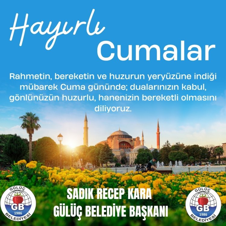 HAYIRLI CUMALAR...