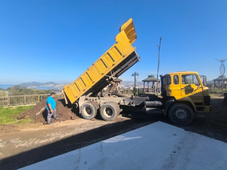 GÜLÜÇ BELEDİYESİ MİLLET BAHÇESİNDE İNCELEMELERDE BULUNDUK...