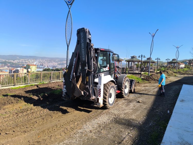 GÜLÜÇ BELEDİYESİ MİLLET BAHÇESİNDE İNCELEMELERDE BULUNDUK...