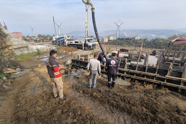 GÜLÜÇ MİLLET BAHÇESİNDE İNCELEMELERDE BULUNDUK