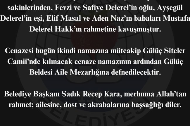 Vefat & Başsağlığı