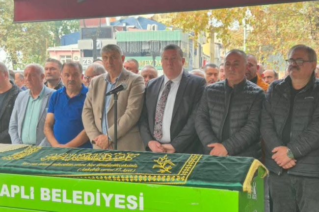 CENAZE MERASİMİNE KATILIM SAĞLADIK....