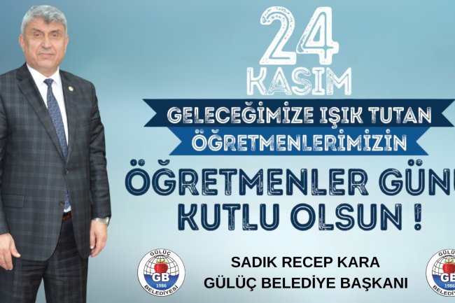 24 KASIM ÖĞRETMENLER GÜNÜ KUTLU OLSUN...