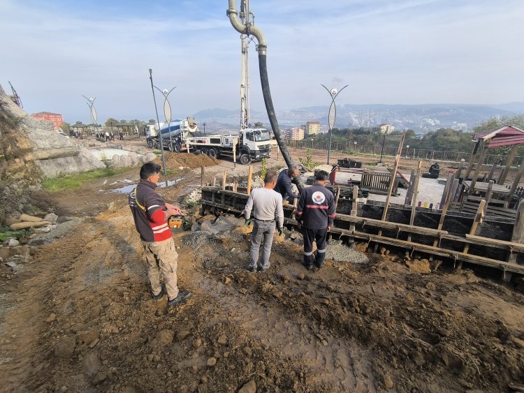 GÜLÜÇ MİLLET BAHÇESİNDE İNCELEMELERDE BULUNDUK