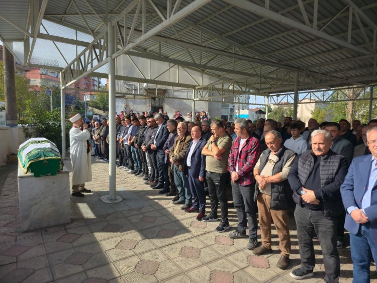 CENAZE MERASİMİNE KATILIM SAĞLADIK...