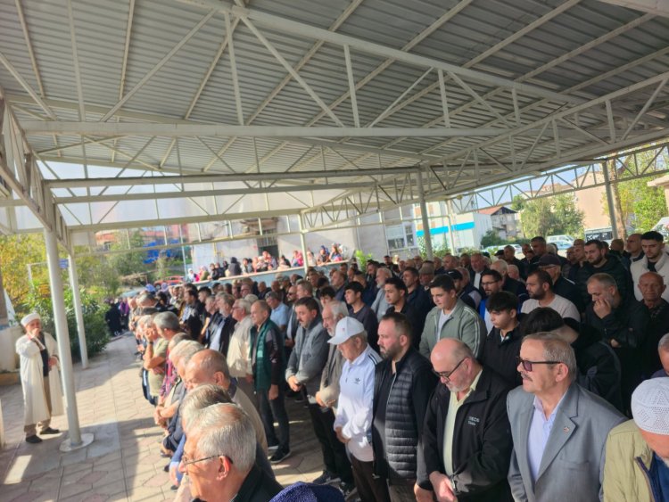 CENAZE MERASİMİNE KATILIM SAĞLADIK...