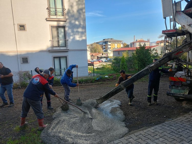 BETONLAMA ÇALIŞMALARIMIZ DEVAM EDİYOR...