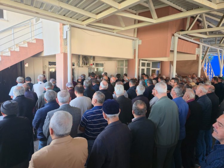 CENAZE MERASİMİNE KATILIM SAĞLADIK...