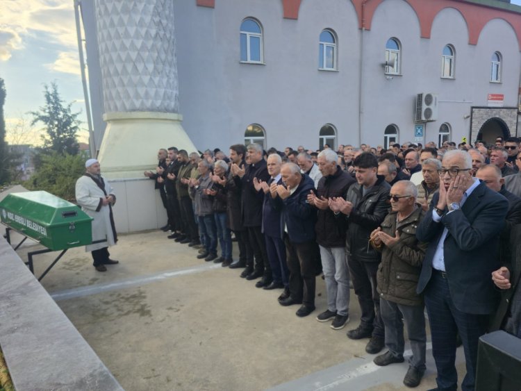 CENAZE MERASİMİNE KATILIM SAĞLADIK