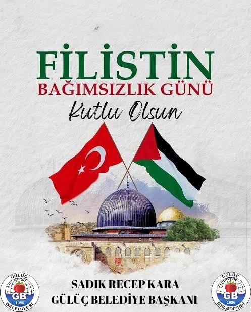 FİLİSTİN BAĞIMSIZLIK GÜNÜ KUTLU OLSUN