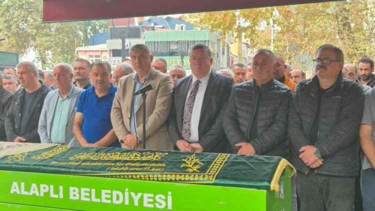 CENAZE MERASİMİNE KATILIM SAĞLADIK....