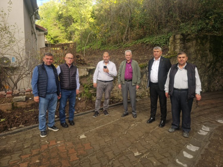 BELEDİYE BAŞKANIMIZ SADIK RECEP KARA SAHADA İNCELEMELERDE BULUNDU