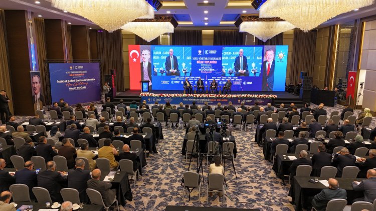 AK PARTİ YEREL YÖNETİMLER BAŞKANLIĞIMIZIN DÜZENLEMİŞ OLDUĞU PROGRAMA KATILIM SAĞLADIK...