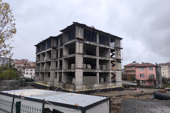 Gülüç Vesile Dikmen İlköğretim Okulu İnşaatı Son Hız Devam Ediyor!