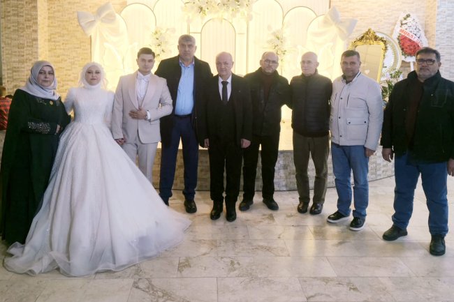 GENÇ ÇİFTÇİMİZE BİR ÖMÜR BOYU MUTLULUKLAR DİLERİZ