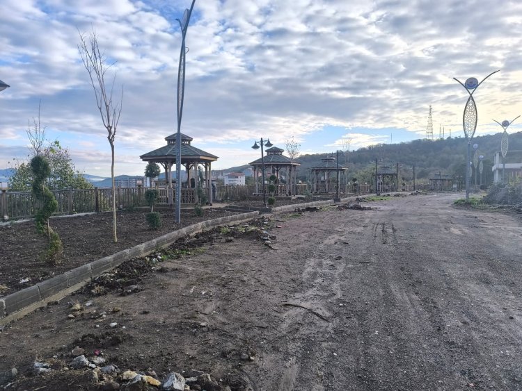 Gülüç Belediyesi Millet Bahçemizde çiçeklendirme ve peyzaj çalışmalarımız aralıksız devam ediyor.