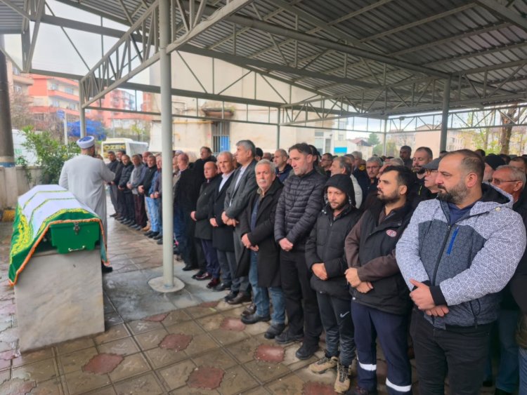 CENAZE MERASİMİNE KATILIM SAĞLADIK
