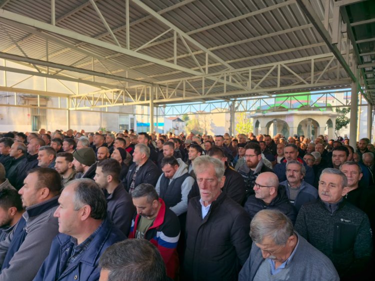 CENAZE MERASİMİNE KATILIM SAĞLADIK...