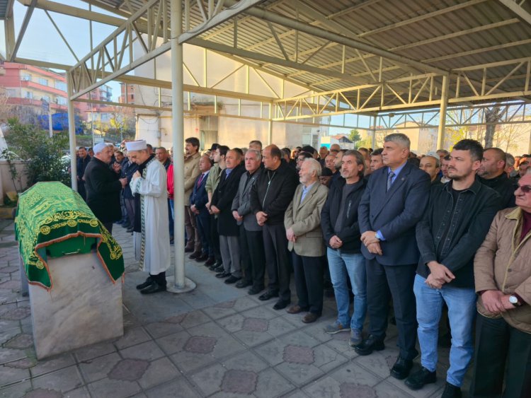 CENAZE MERASİMİNE KATILIM SAĞLADIK...