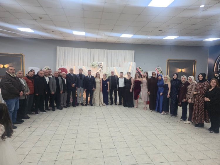 GENÇ ÇİFTÇİMİZE BİR ÖMÜR BOYU MUTLULUKLAR DİLERİZ...