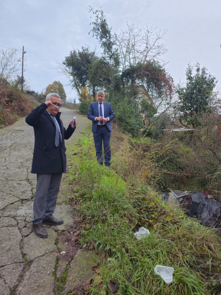 İNCELEMELERDE BULUNDUK...