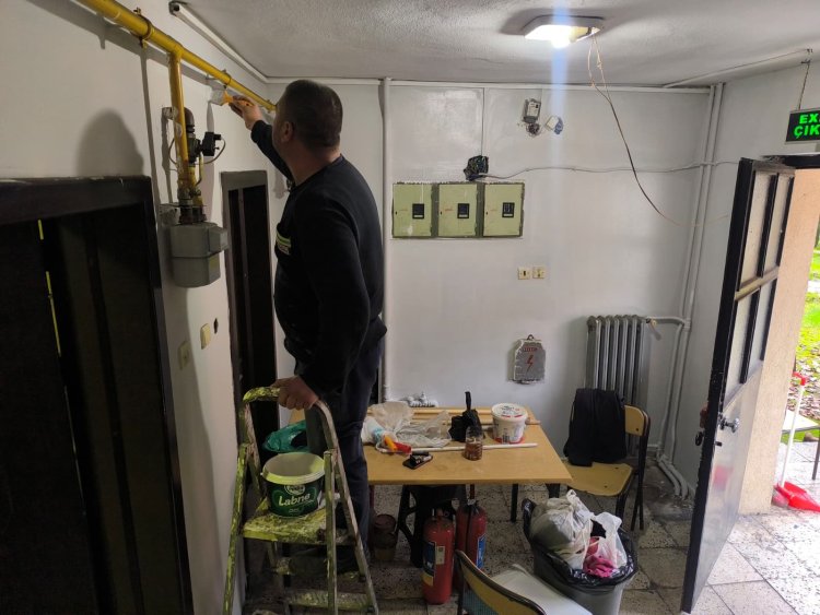 112 ACİL İSTASYONUMUZUN BAKIM ONARIM ÇALIŞMALARI DEVAM EDİYOR...