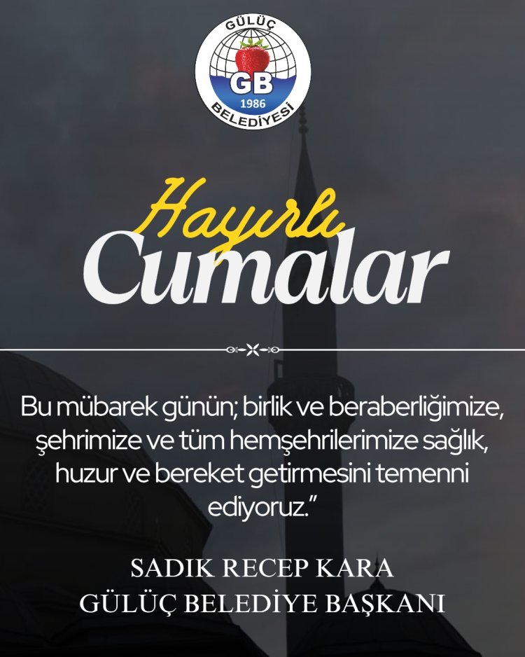 HAYIRLI CUMALAR...