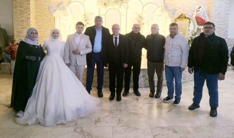 GENÇ ÇİFTÇİMİZE BİR ÖMÜR BOYU MUTLULUKLAR DİLERİZ